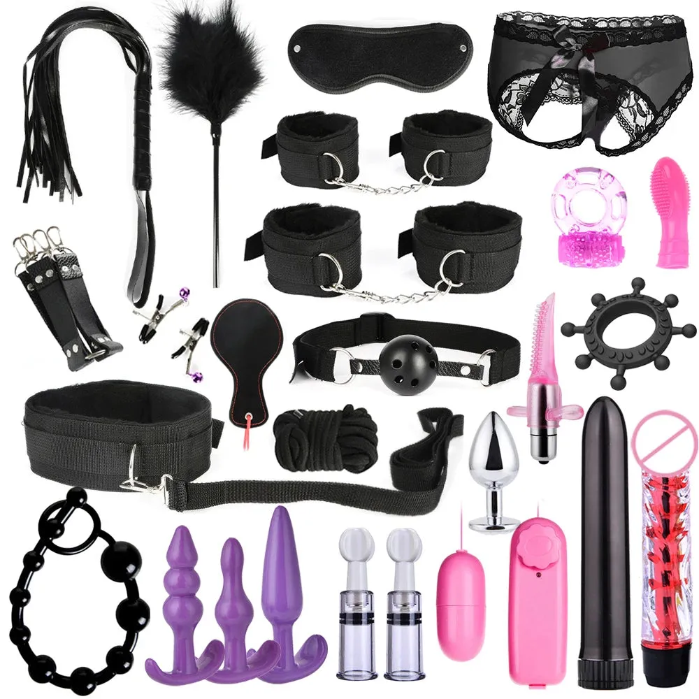 10pcs/26pcs BDSM Kits BDSM Bondage Set for Couple