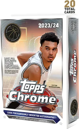 2023-2024 Topps Chrome Basketball Hanger Box