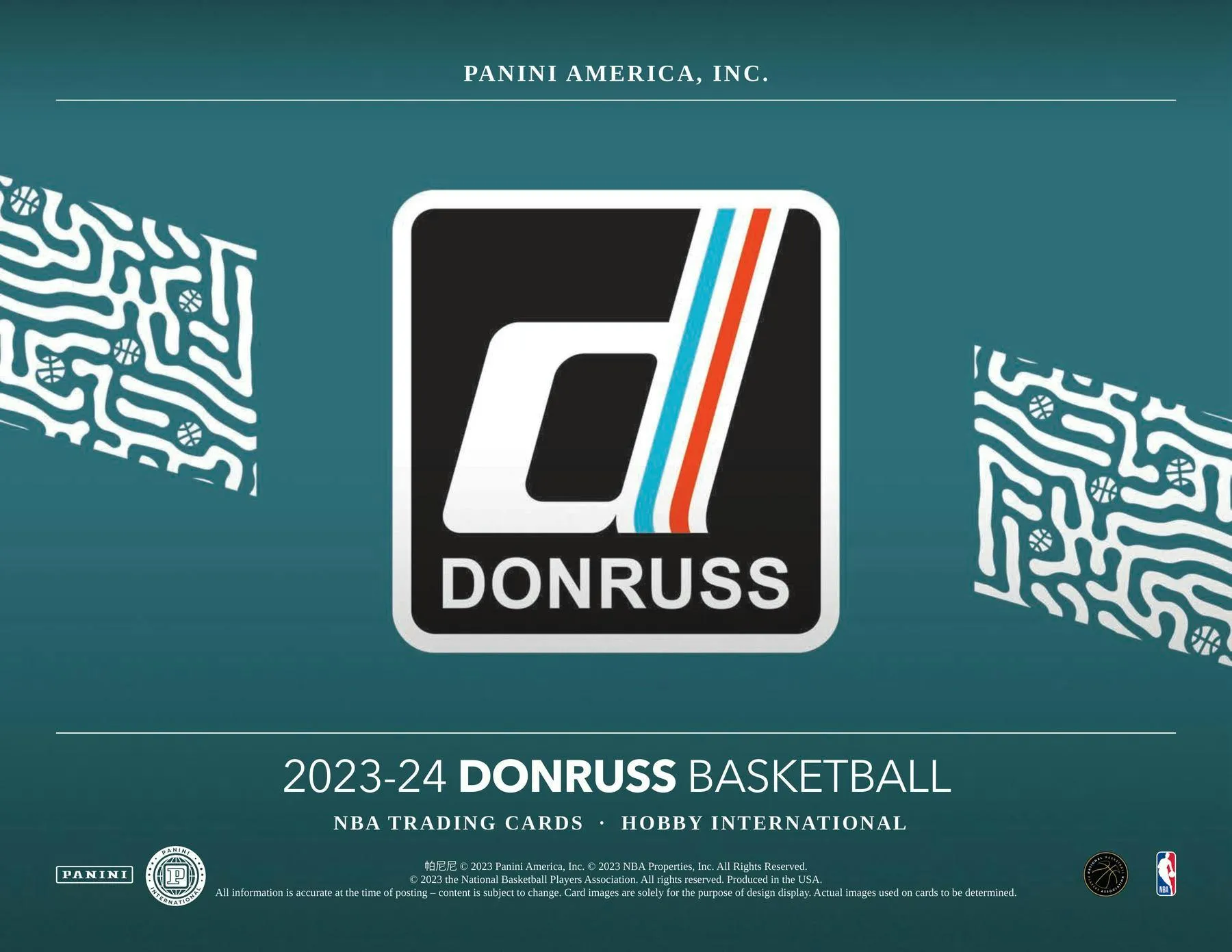 2023-24 Panini Donruss Basketball International Hobby Box