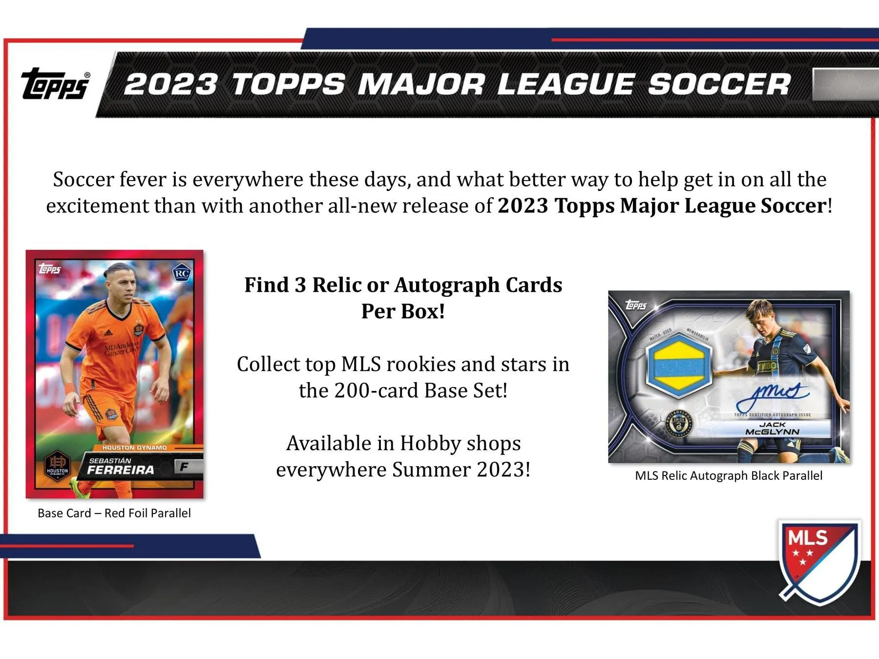 2023 Topps MLS Major League Soccer Hobby Box