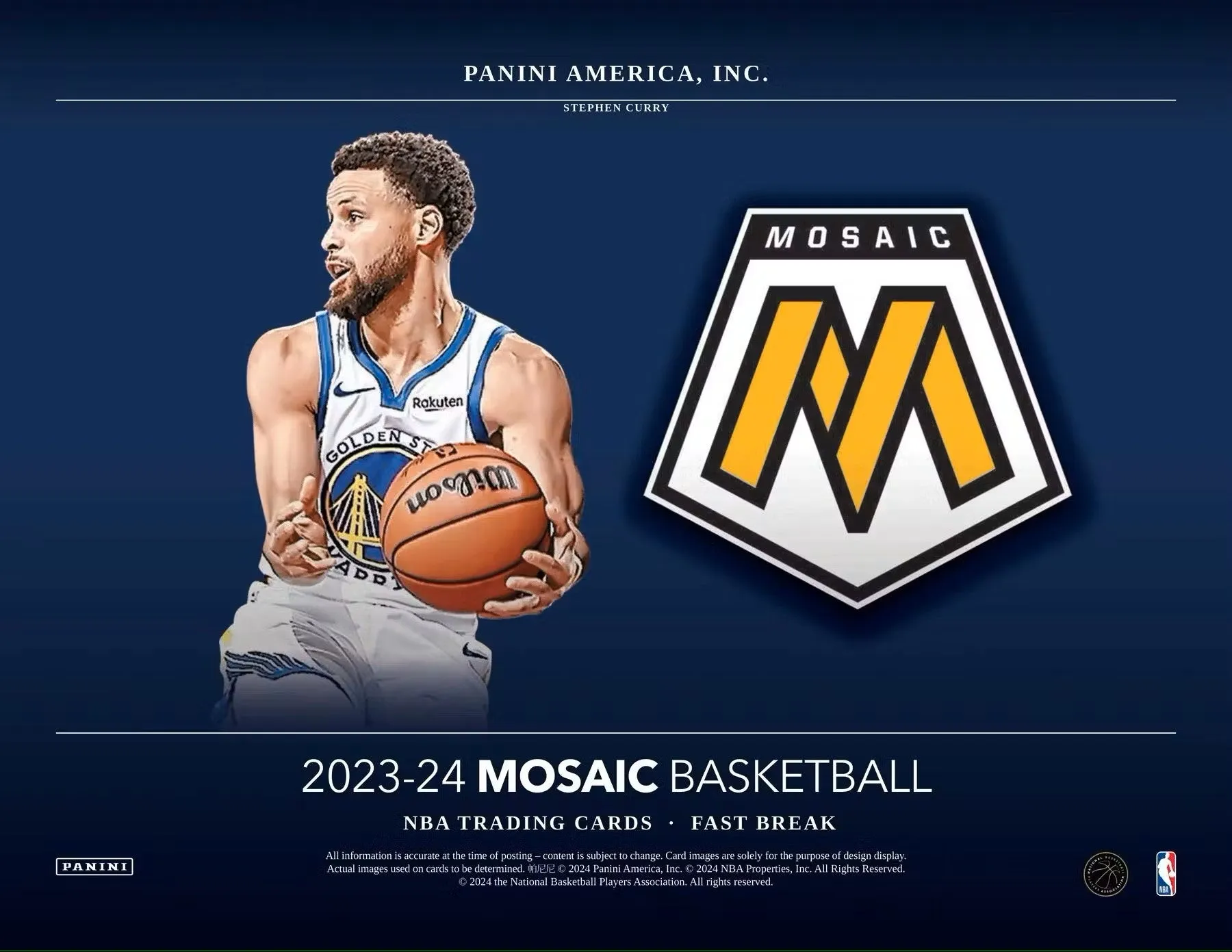 2023/24 Panini Mosaic Basketball Fast Break Box