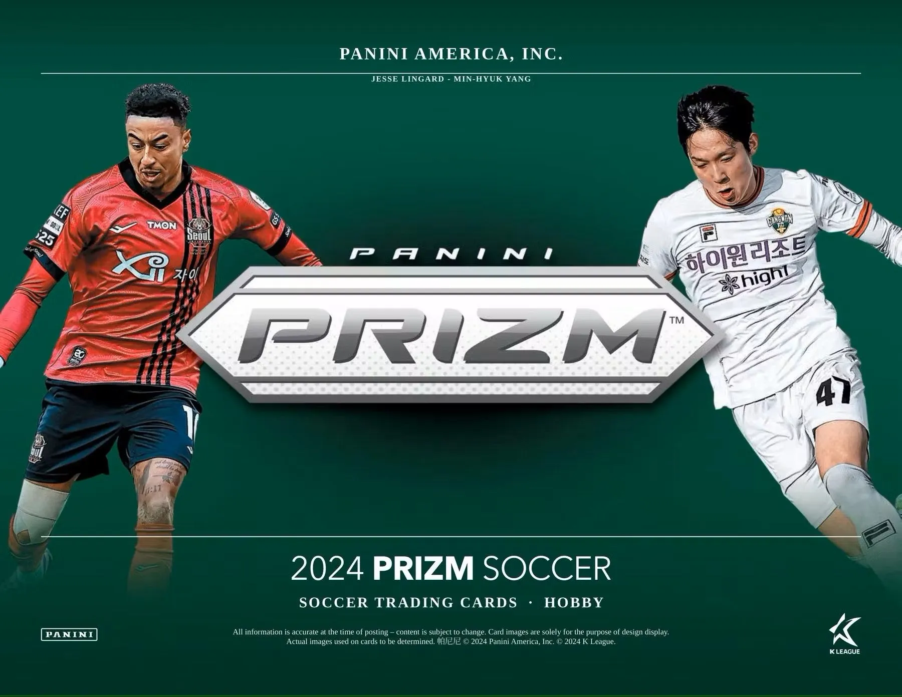 2024 Panini Prizm K League Soccer Hobby Box