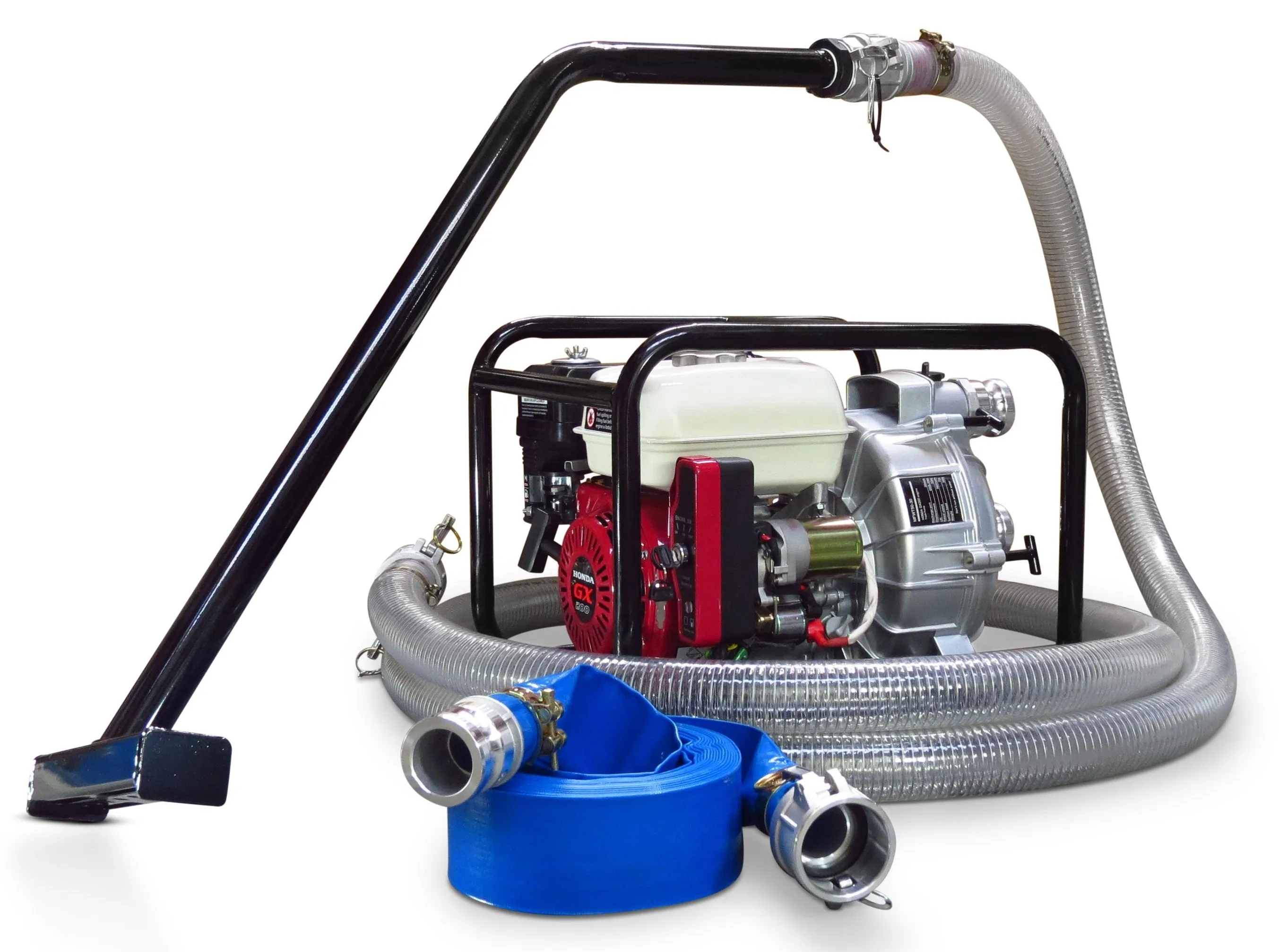 2" Kato Honda Powered Trash Pump El. St.   Trough Cleaning Kit