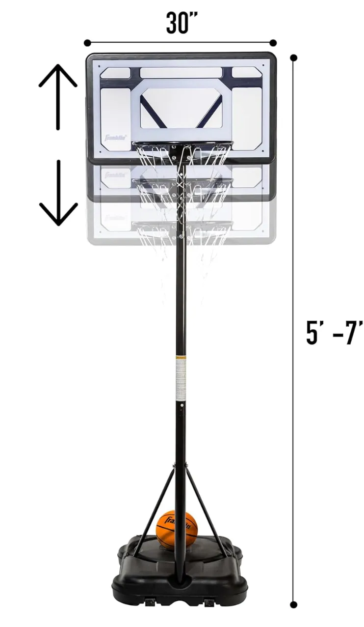 30" Mini Basketball Hoop