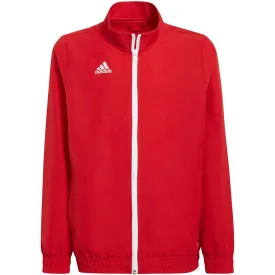 Adidas Entrada 22 Presentation Jacket Red H57540 128Cm