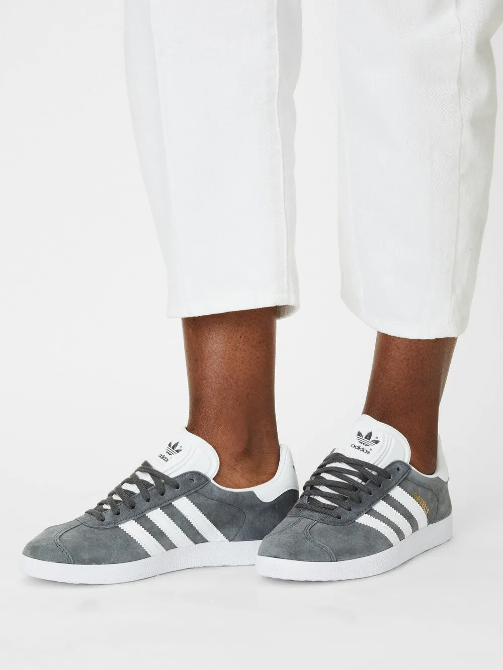 Adidas Gazelle sneakers, dark gray