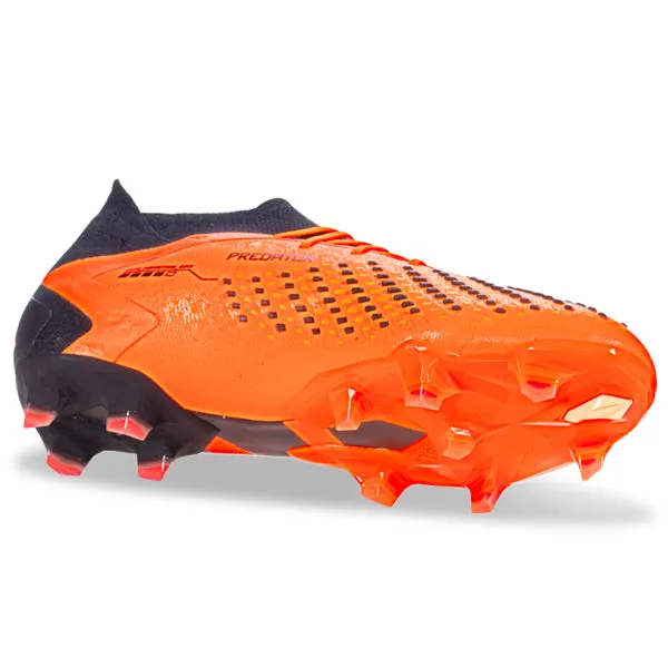 adidas Predator Accuracy.1 Firm Ground Soccer Cleats (Team Solar Orange/Black)