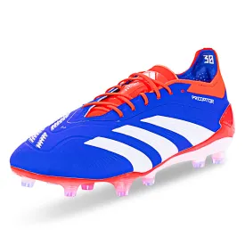 adidas Predator Elite FG Soccer Cleats (Lucid Blue/White/Solar Red)