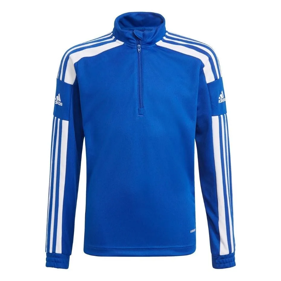 Adidas Squadra 21 Training Youth Sweatshirt Blue Gp6469 116Cm