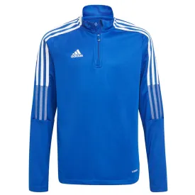 Adidas Tiro 21 Training Top Youth Blue Gm7322 128Cm