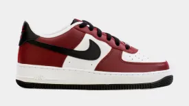 Air Force 1 LV8 Team Red Black Grade School Lifestyle Shoes (Red/Black)