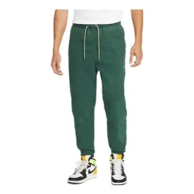 Air Jordan drawstring lace-up sweatpants Pants 'Green', green