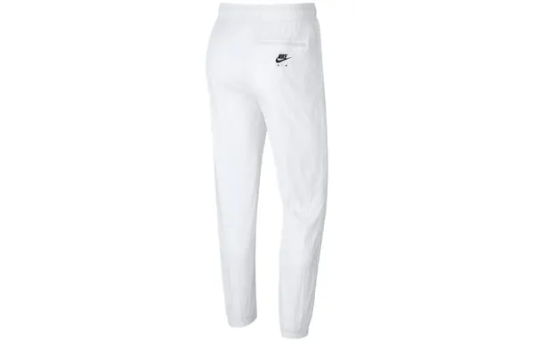 Air Jordan Legacy AJ 6 Logo Label Bundle Feet Sports Pants 'White', White