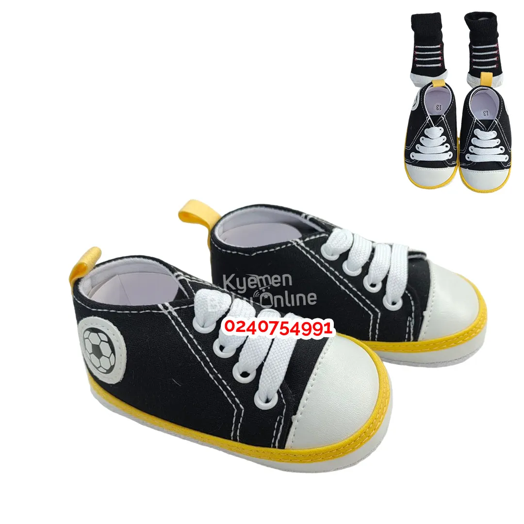 Baby Boy Shoe With Socks (Miyuebb)