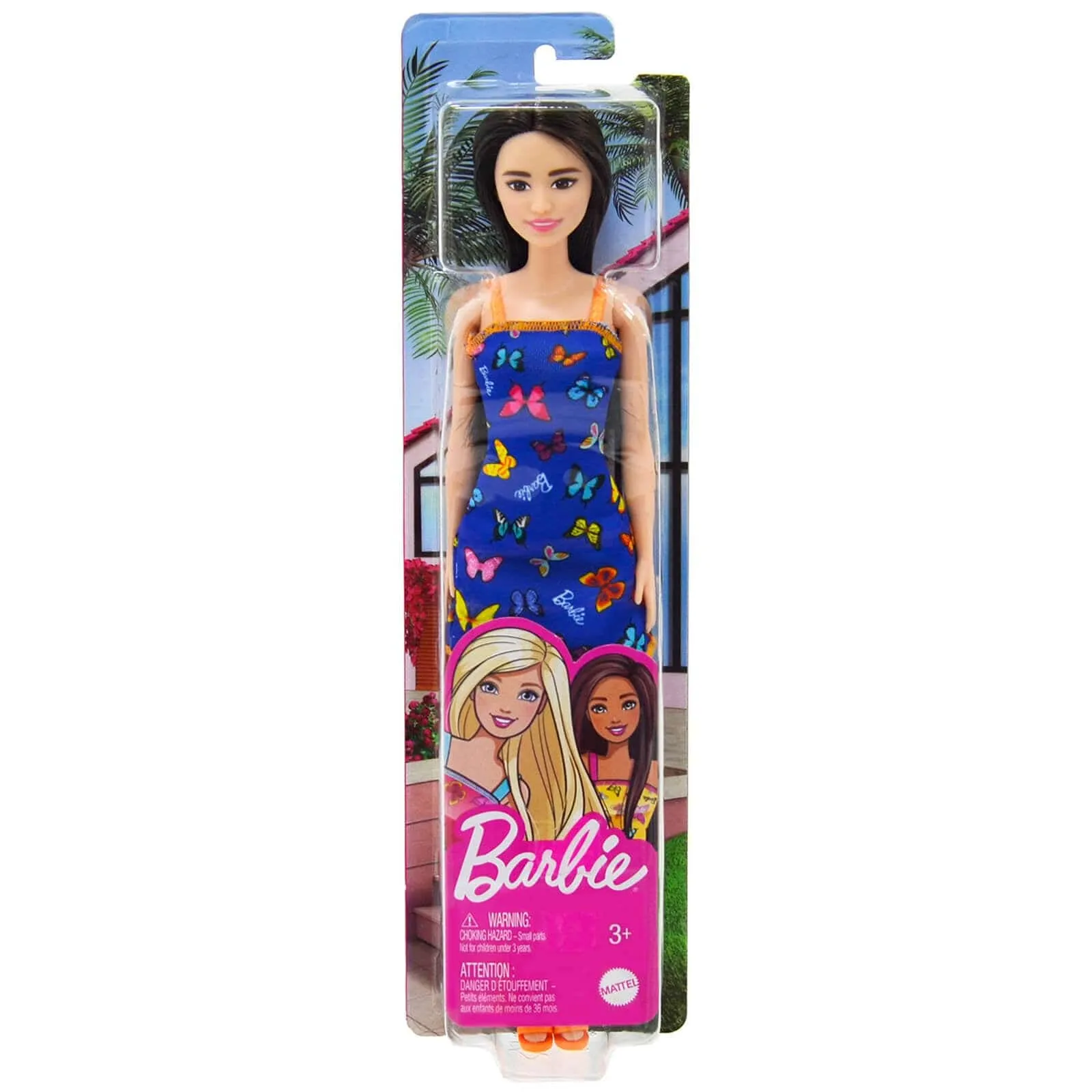 Barbie Fashion Doll Summer Butterfly Sun Dress Sandals 29cm