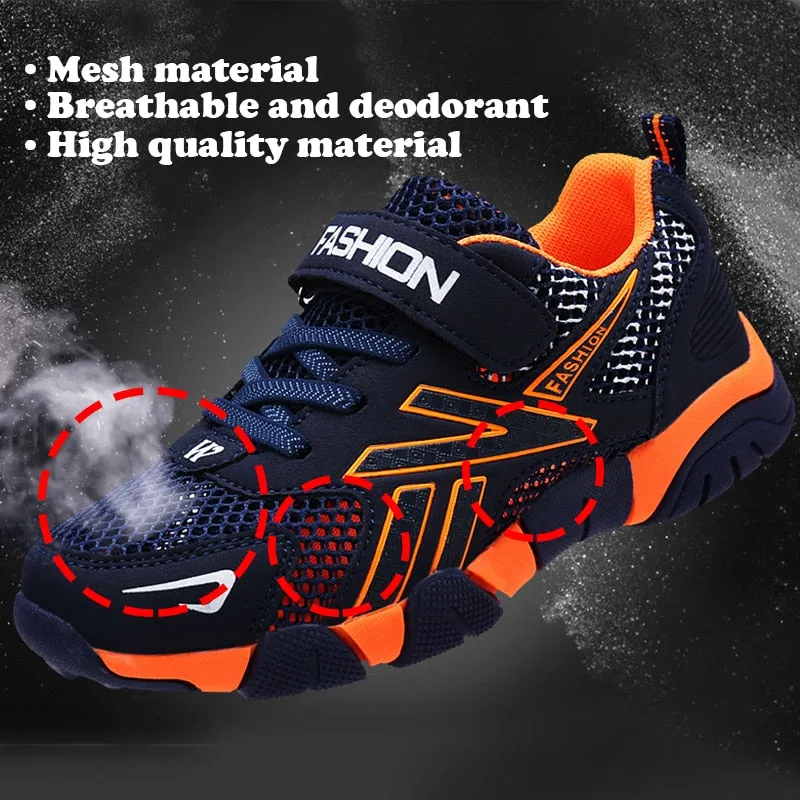 Boys Shoes School Sports Summer Mesh For Kids Tennis Casual Sneakers Children's Shoes - YBSD50467