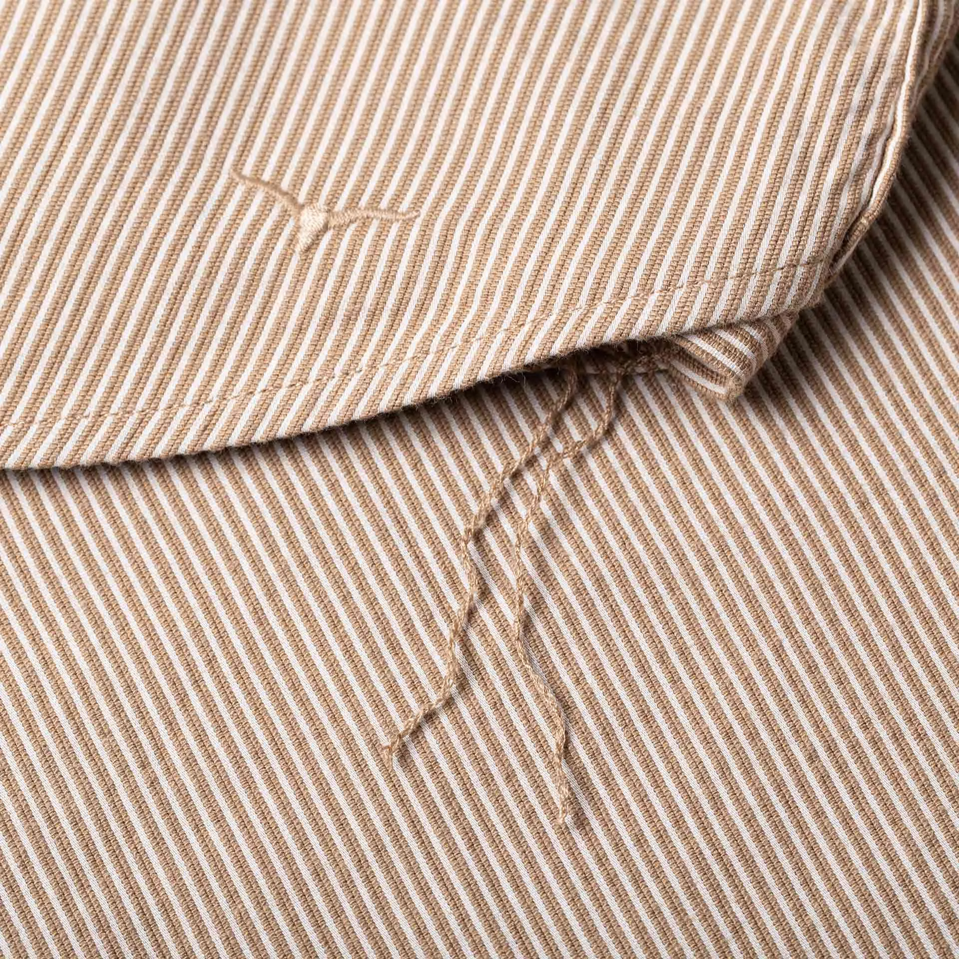 BWS-01 WORK SHIRT 6.5 oz. brown cord stripe