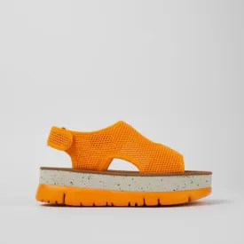 CAMPER ORUGA ASYMETRIC-ORANGE