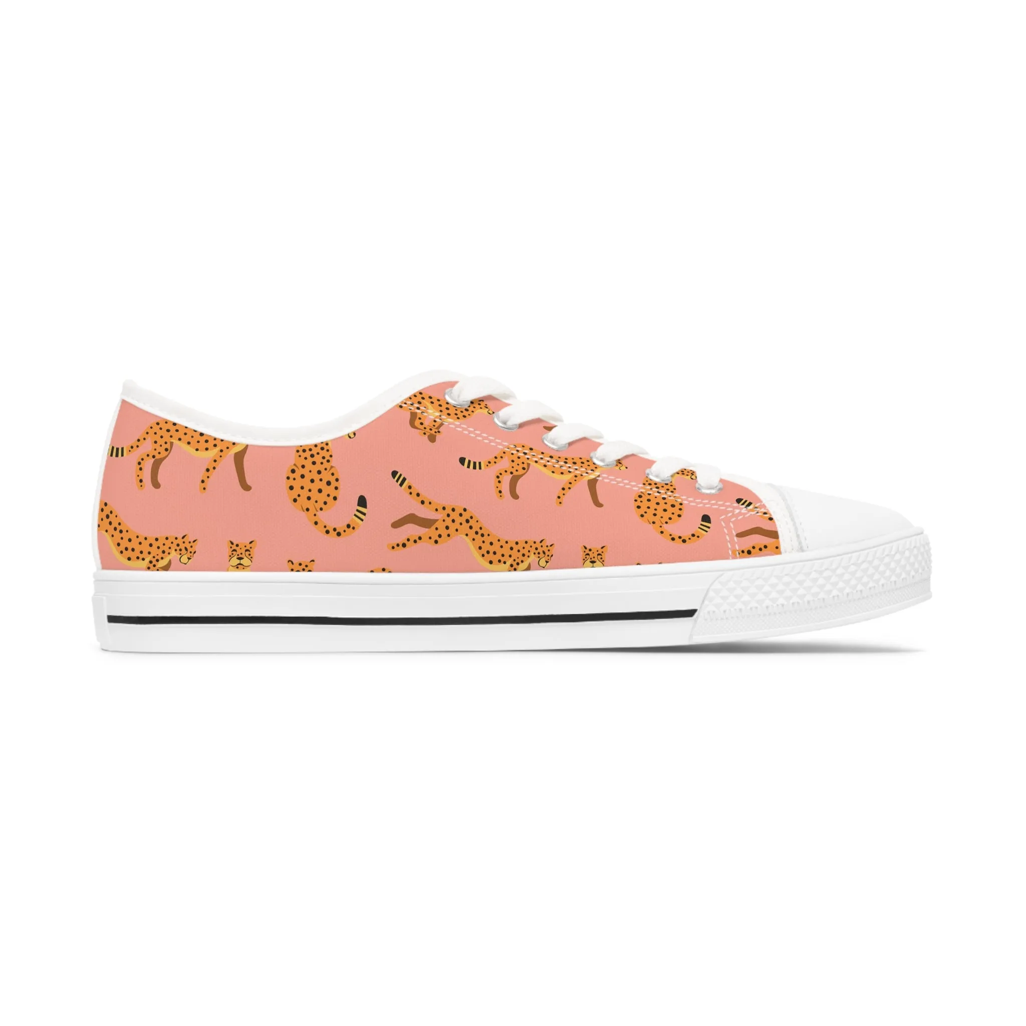 Cheetah Women's Low Top Sneakers