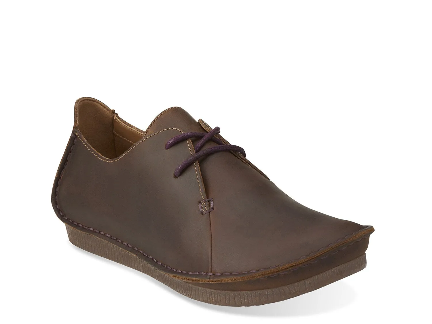 Clarks Janey Mae Oxfords, brown