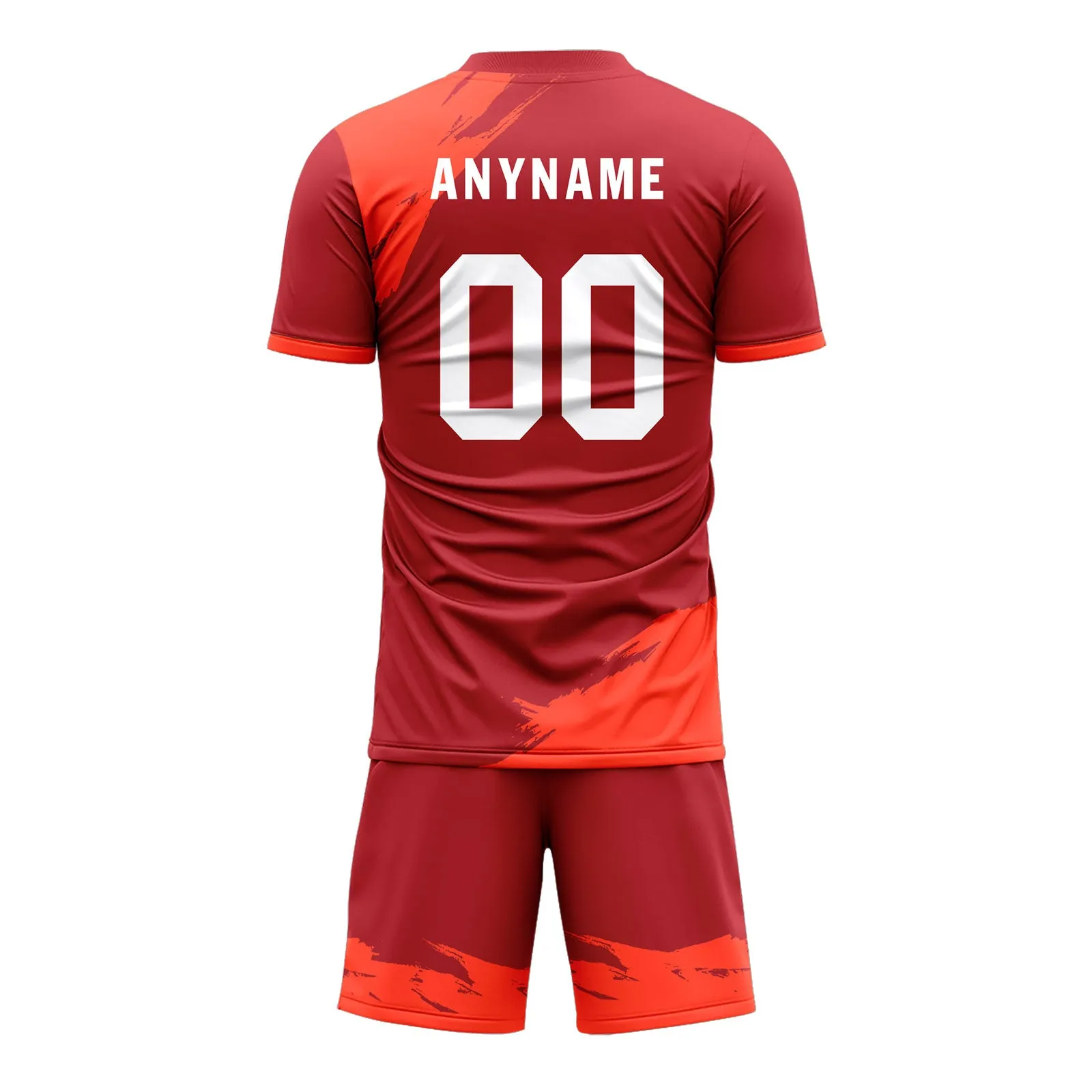 Custom Red Soccer Sets Jersey Personalized SCJ101-D28031