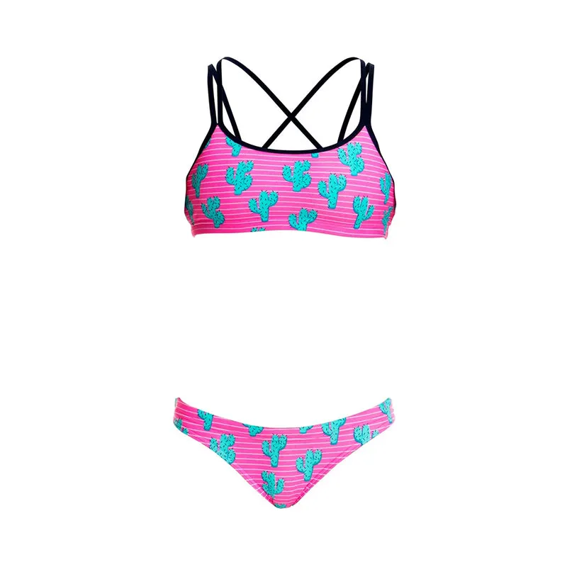 Funkita - Sweetie Spike - Girls Criss Cross Two Piece