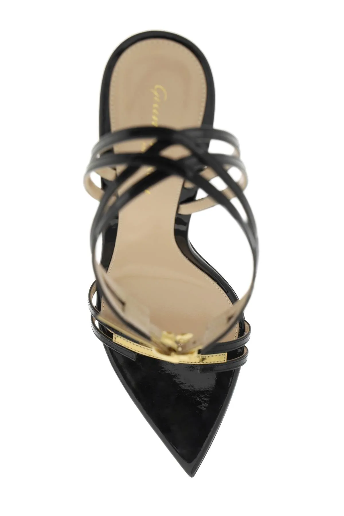 Gianvito Rossi Patent Leather Sandals (Size - 41)