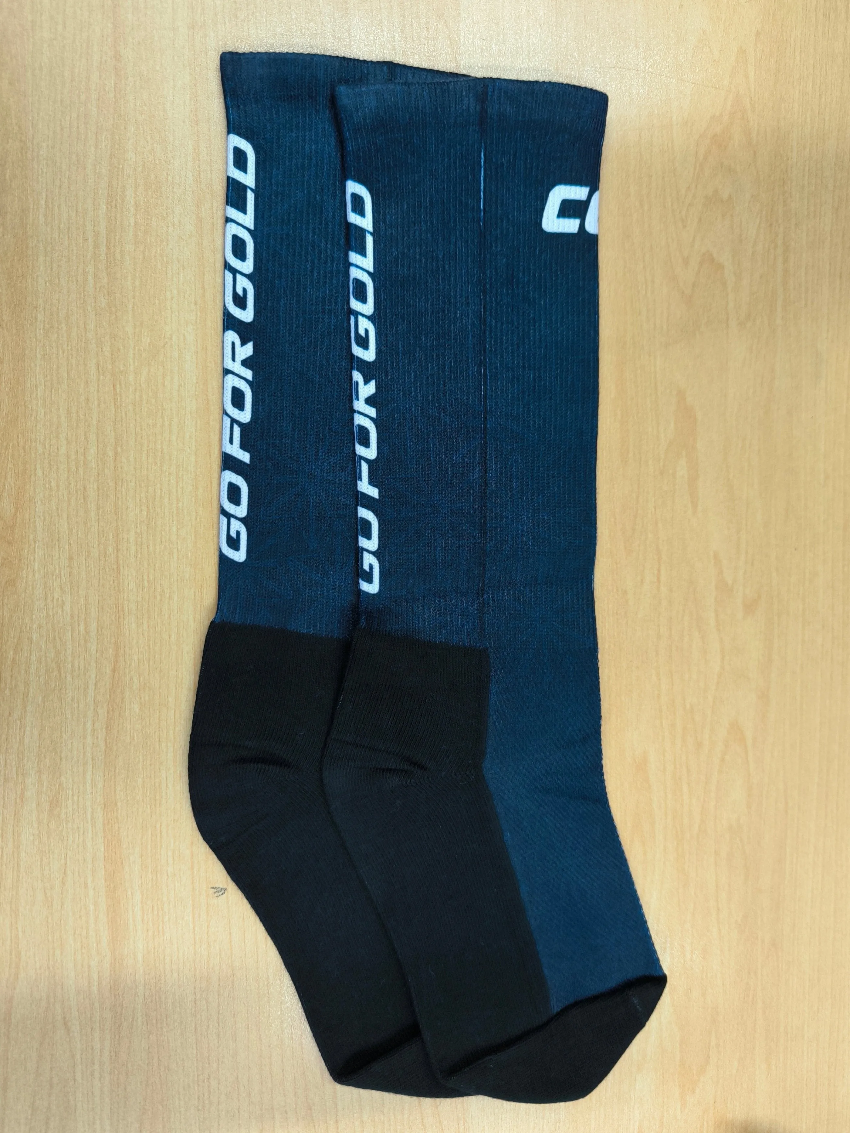 Go for Gold 2024 Blue Socks by CCN