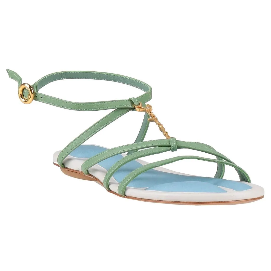 Jacquemus sandals, green