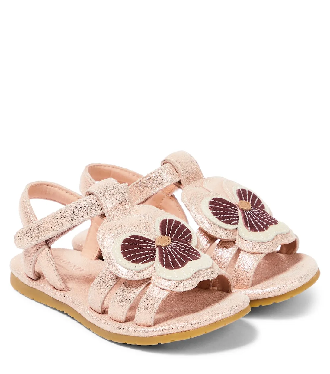 Leather sandals Iles Fields Donsje, pink