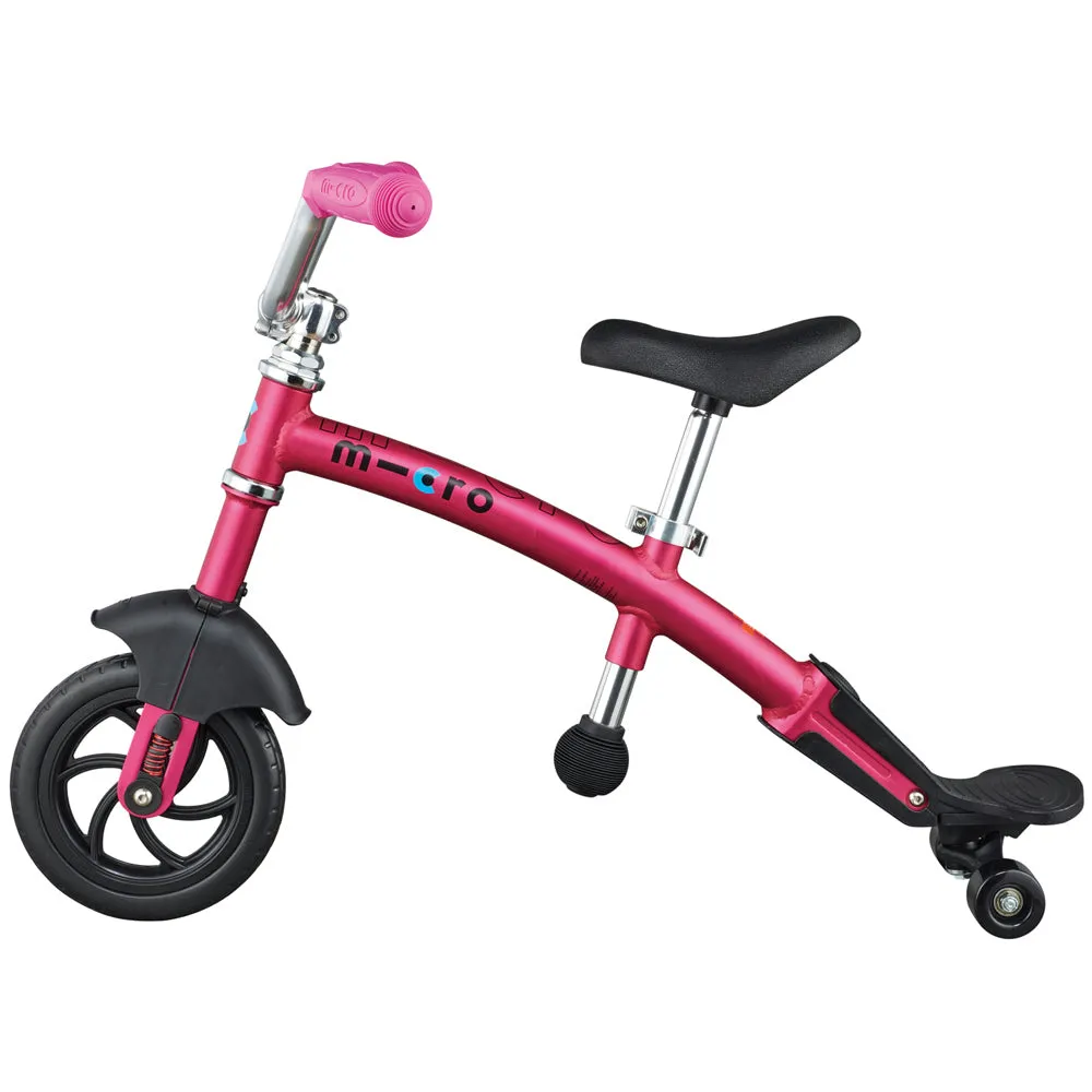 Micro Chopper 2IN1 Balance Bike Pink *New