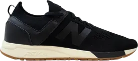 New Balance 247 Deconstructed 'Black Gum' Sneakers, Black