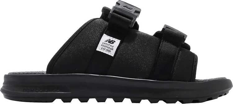 New Balance 330 Slides 'Black Grey' Sandals, black