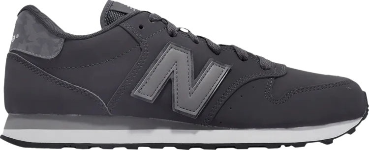 New Balance 500 Classic 'Dark Grey' sneakers, gray