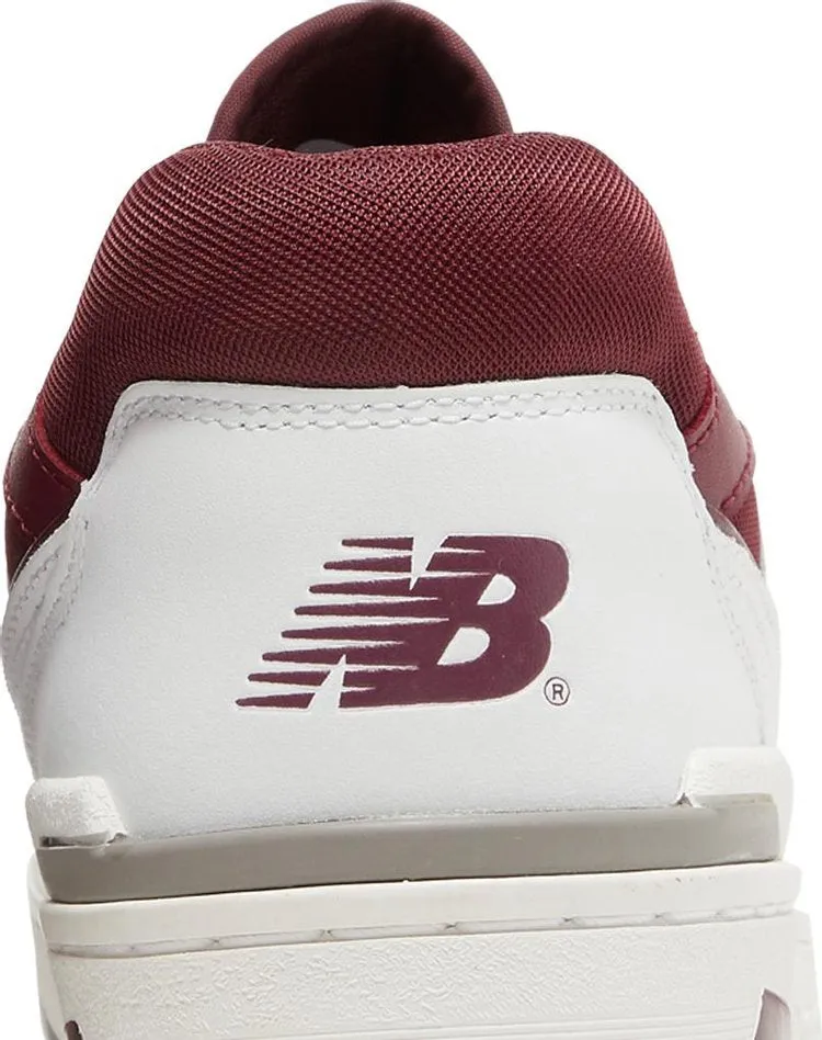 New Balance 550 'Burgundy Turquoise' sneakers, white