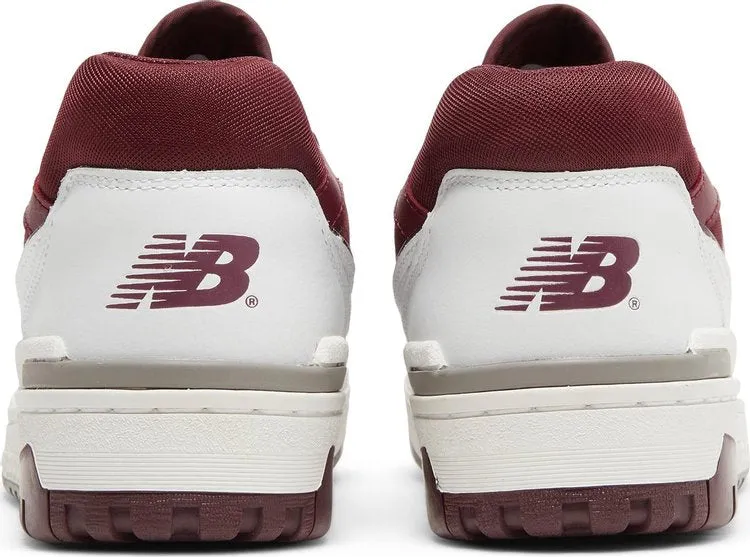 New Balance 550 'Burgundy Turquoise' sneakers, white