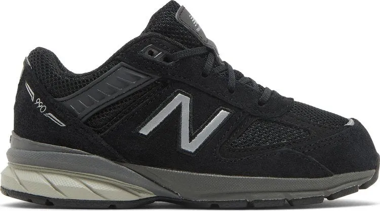 New Balance 990v5 Toddler 'Black' Sneakers, black