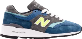 New Balance 997 'Blue Green' sneakers, blue