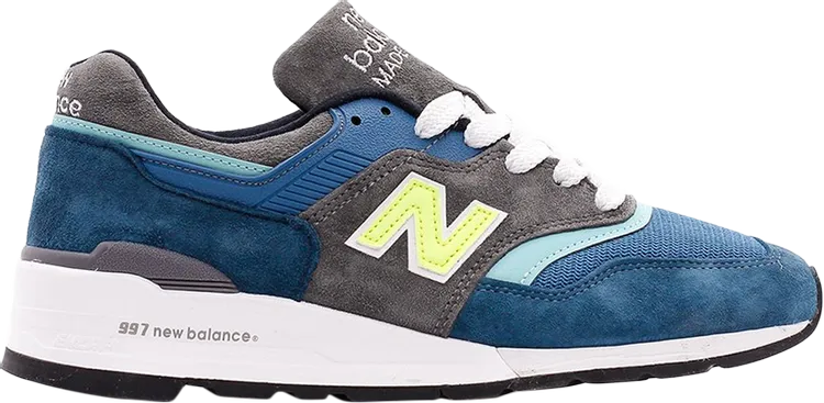 New Balance 997 'Blue Green' sneakers, blue