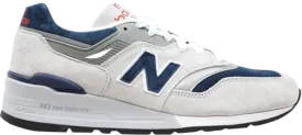 New Balance 997 'Grey Navy' sneakers, gray