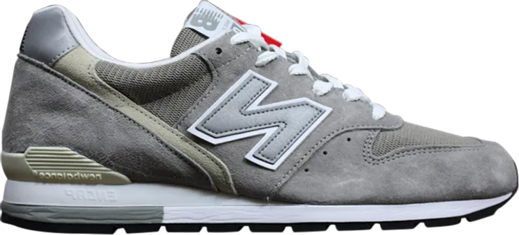 New Balance M996 'Pigskin Leather' sneakers, gray