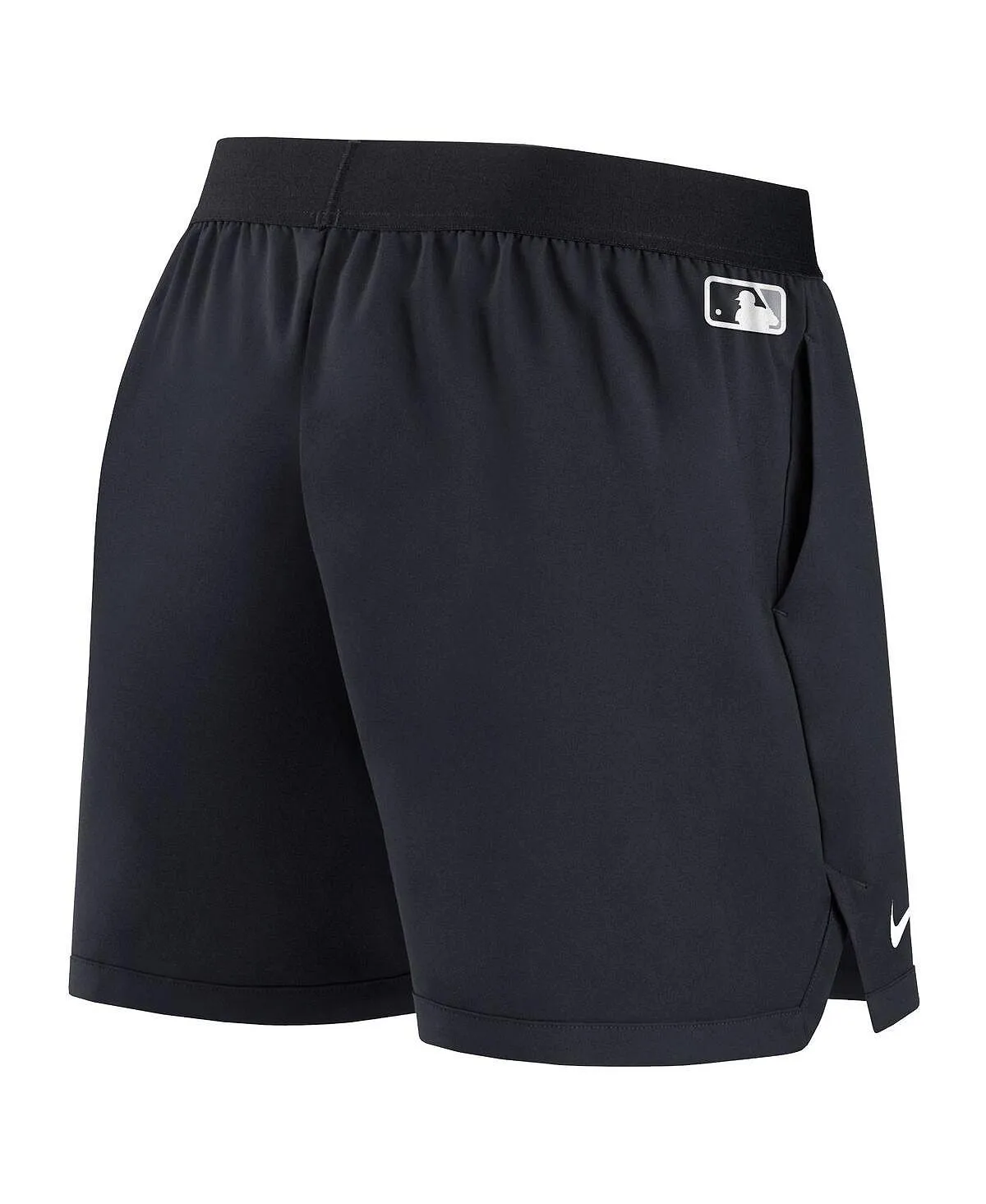 New York Yankees Women's Authentic Collection Team Performance Nike Women's Navy Shorts, Navy