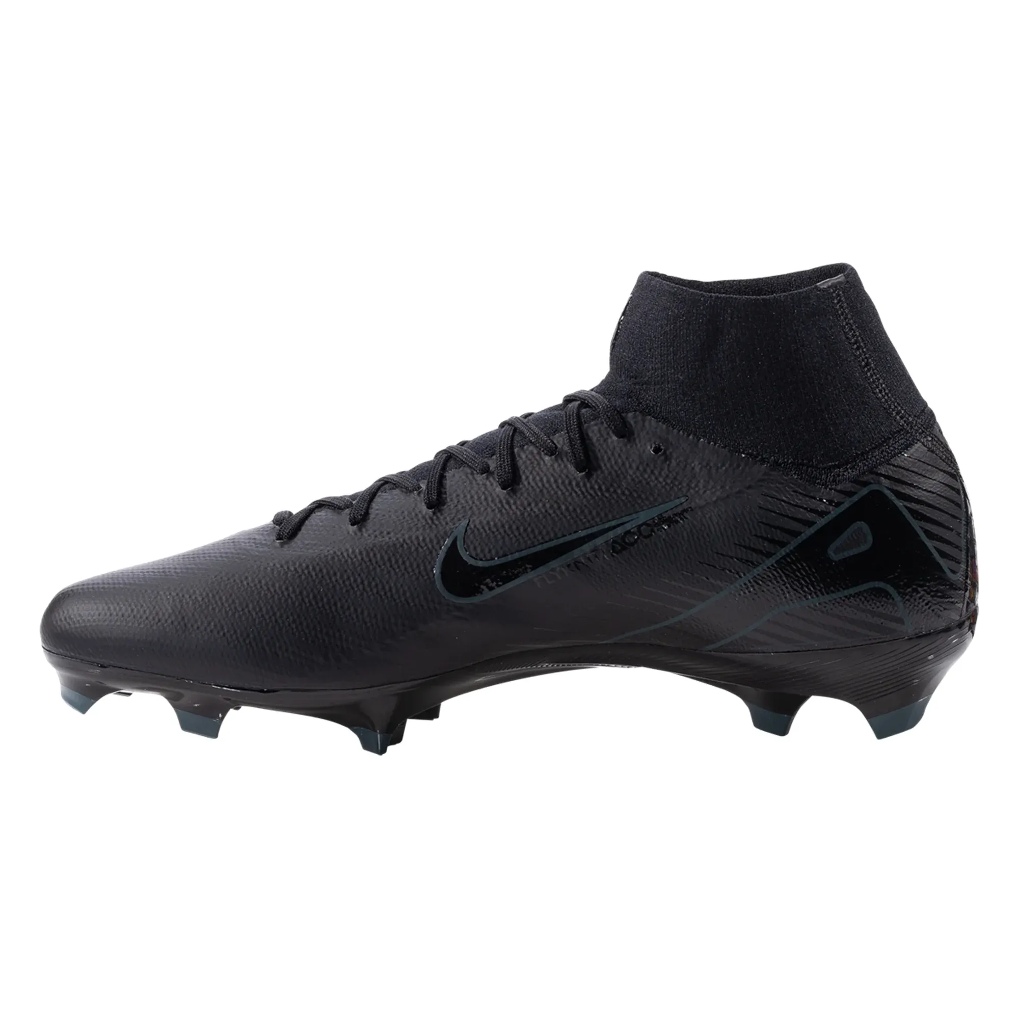 Nike Zoom Superfly 10 Pro FG Soccer Cleats (Black/Deep Jungle)