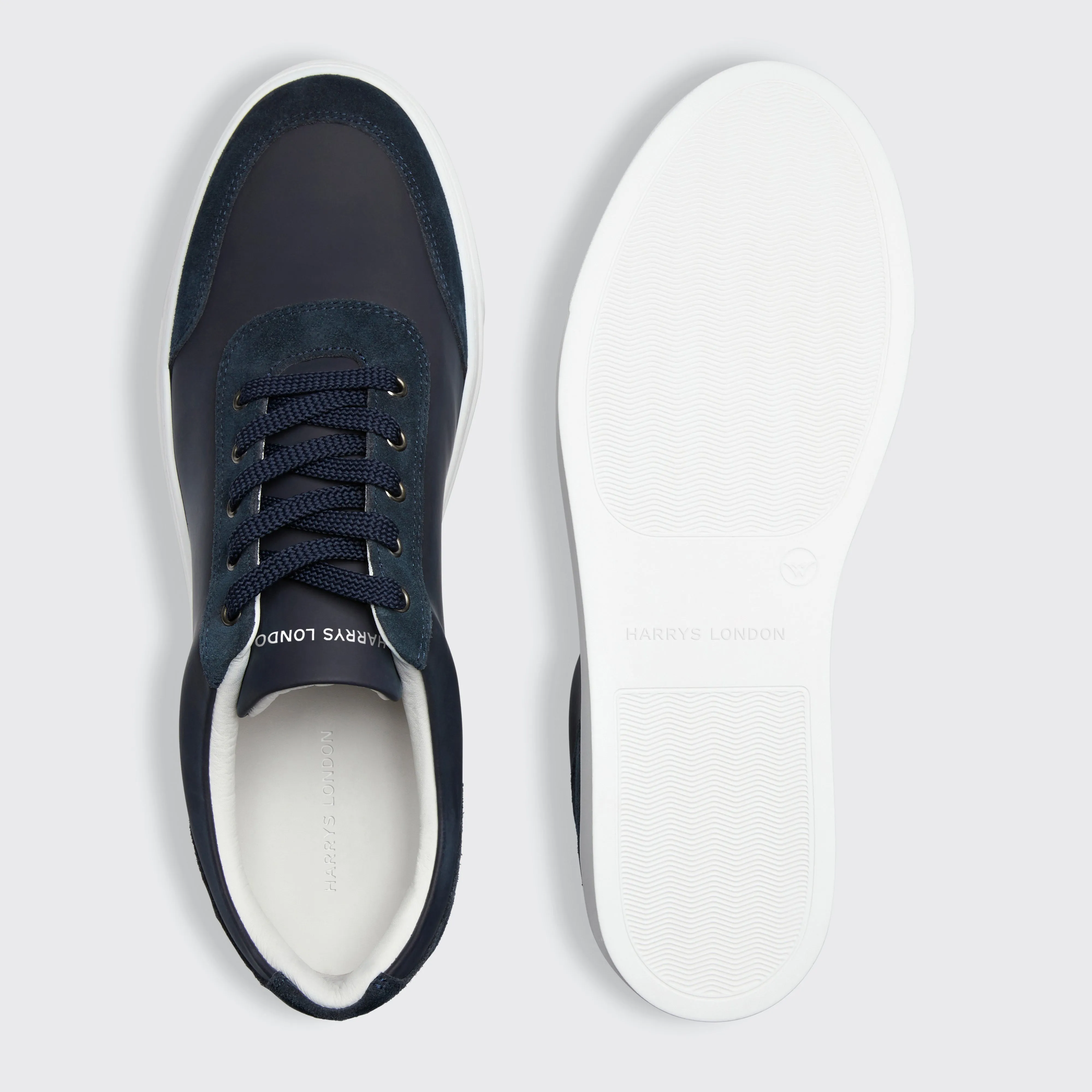 Nimble Tech Leather/Suede Navy