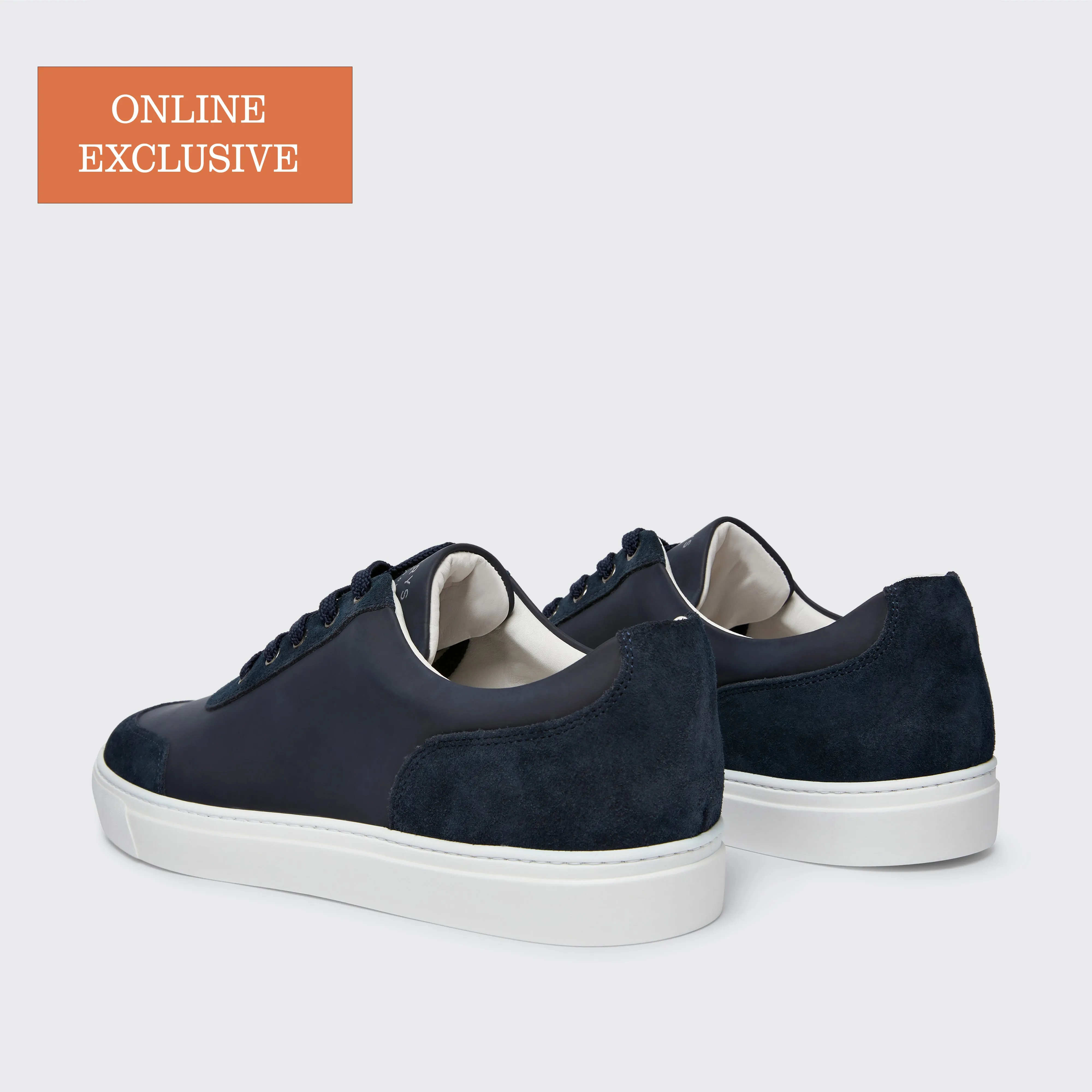 Nimble Tech Leather/Suede Navy