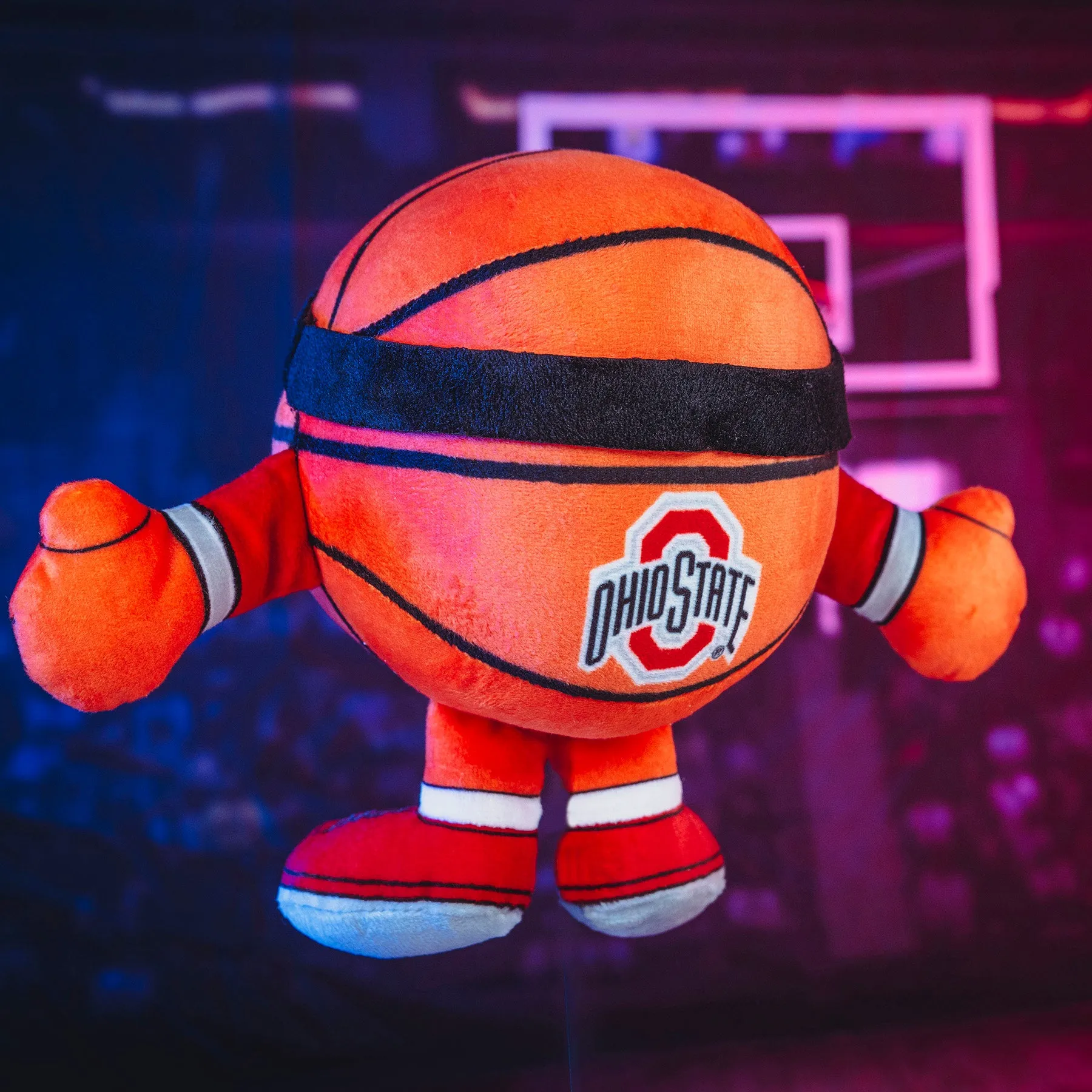 Ohio State Buckeyes 8" Kuricha Basketball Plush