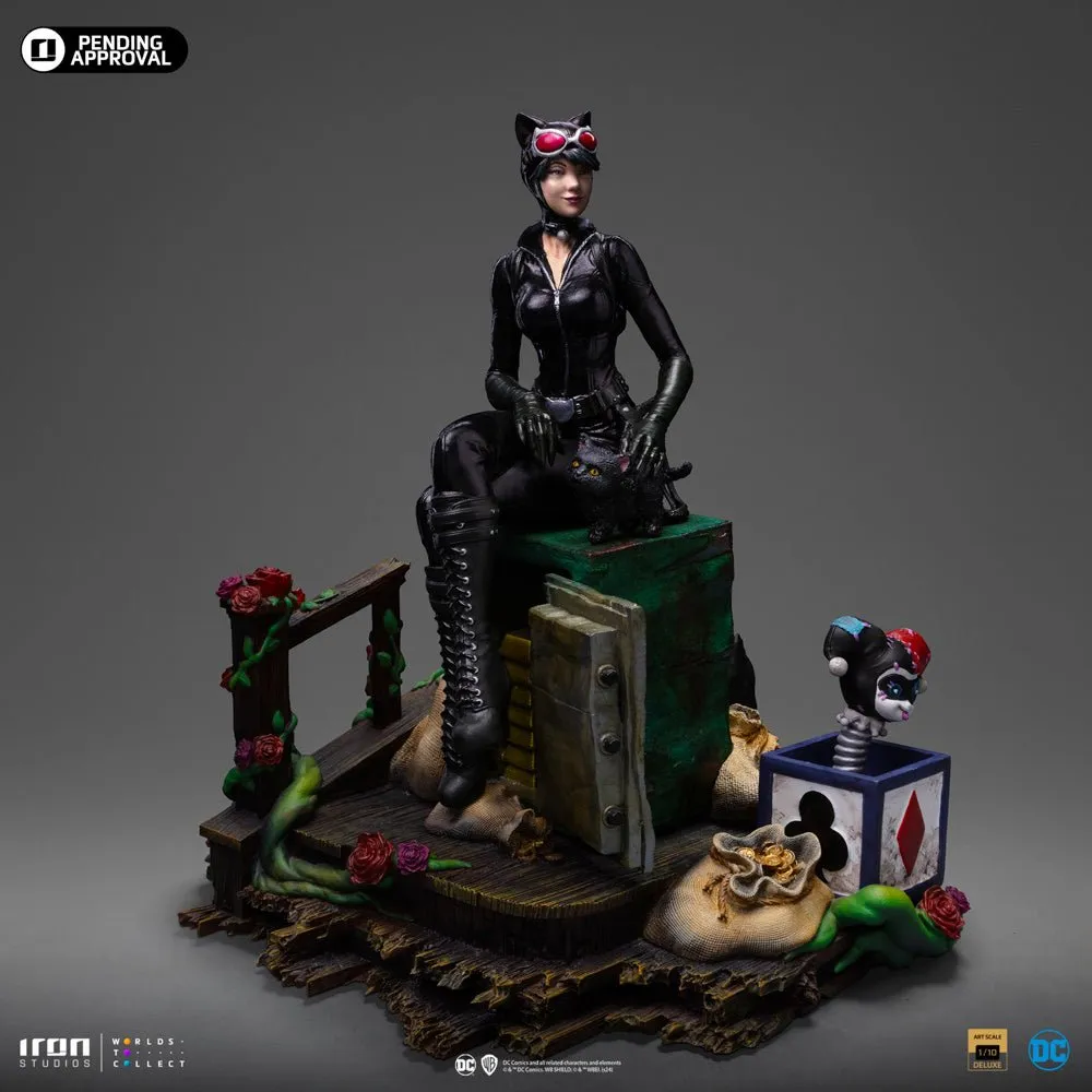 PRE-ORDER: Iron Studios DC Comics Gotham City Sirens Catwoman 1/10 Deluxe Art Scale Statue