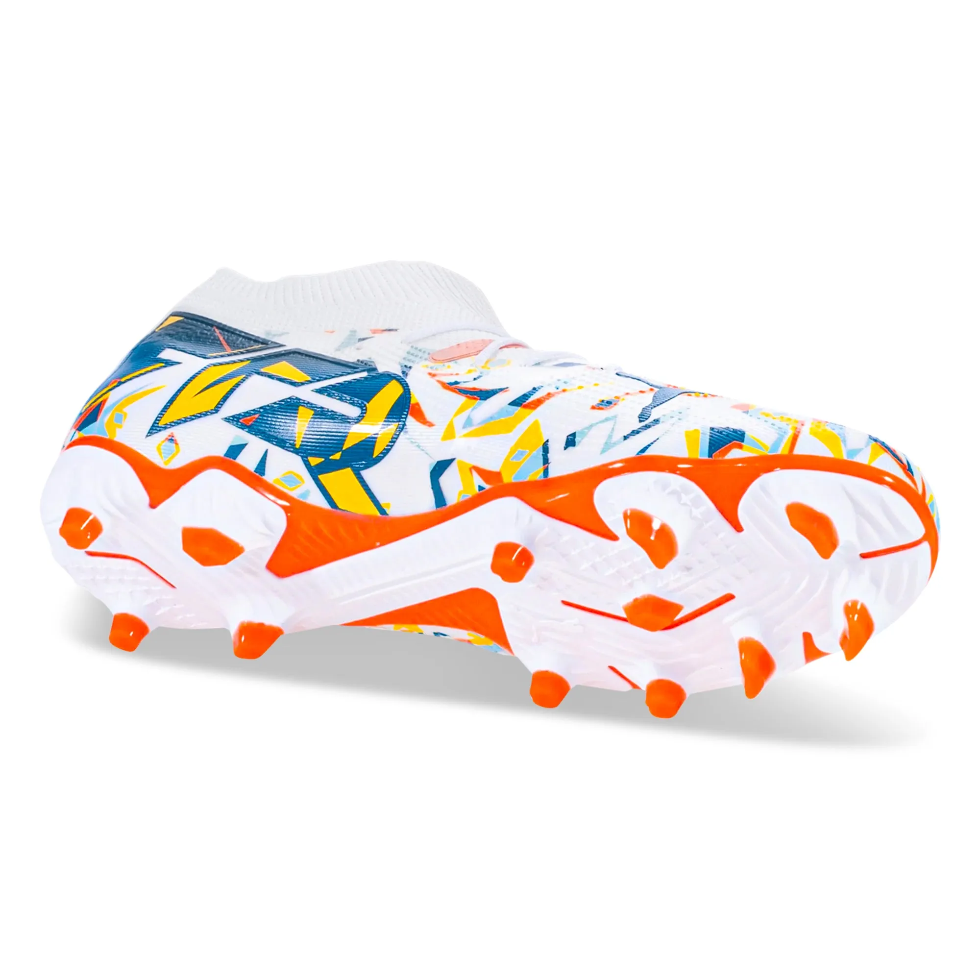 Puma Future 7 Match Creativity FG/AG Soccer Cleats (Puma White/Ocean Tropic)