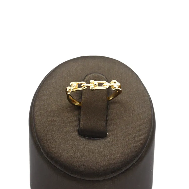 Real Gold GZTF Hardware Ring (Size 7) - Model 7434 R2553