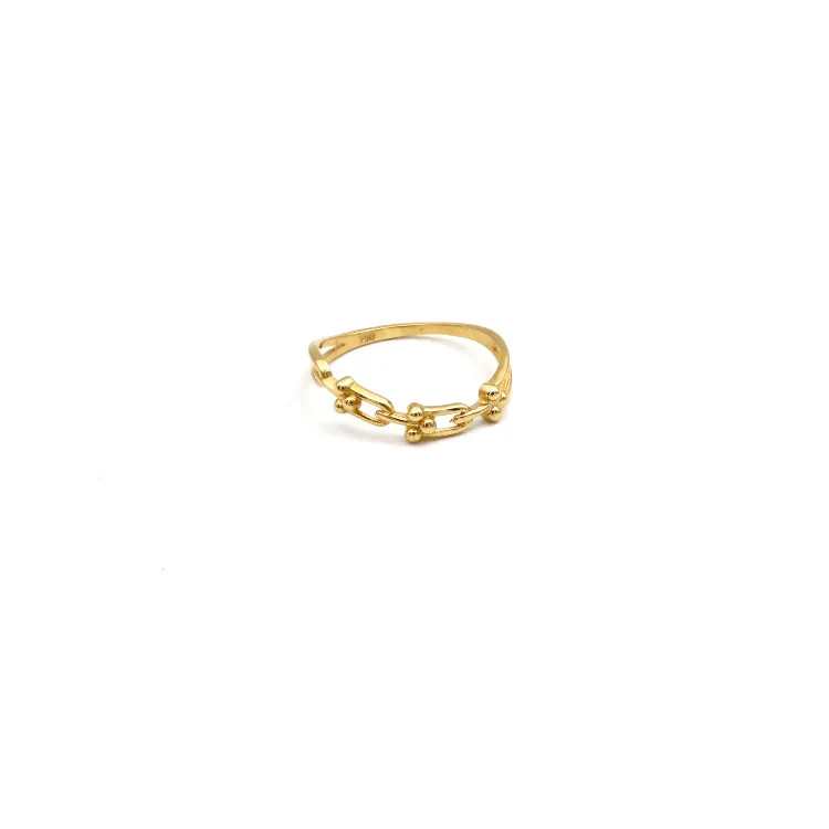 Real Gold GZTF Hardware Ring (Size 7) - Model 7434 R2553